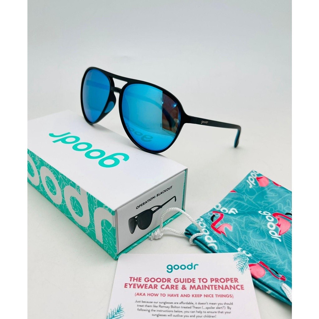 GOODR MACH-G POLARIZED SPORT GLASSES +UV400 SUNGLASSES MEN WOMEN ORIGINAL FULLSET