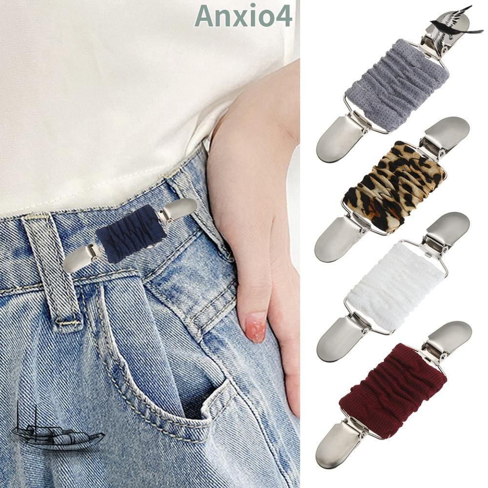 ANXIO4 Fit Dress Cinch Clip Design Dress Clips Back Cinch สําหรับผู้หญิงเด็กคาร์ดิแกนคลิปคอปก