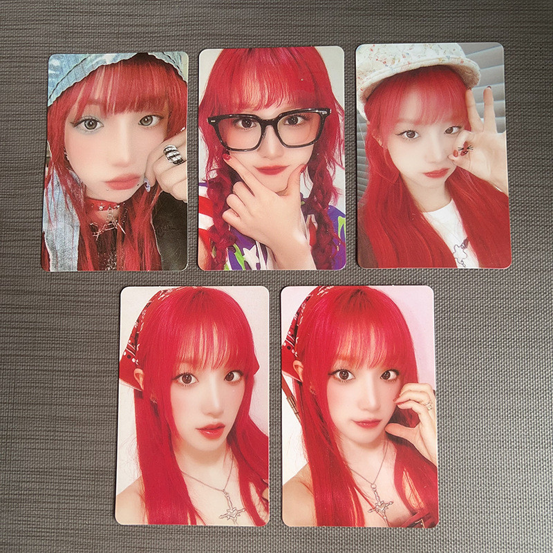 2-10 ชิ้น/เซ็ต I-DLE YUQI Lomo Card Mini อัลบั้ม I Sway Makestar YUQ1 Raster การ์ด 7th Anniversary P