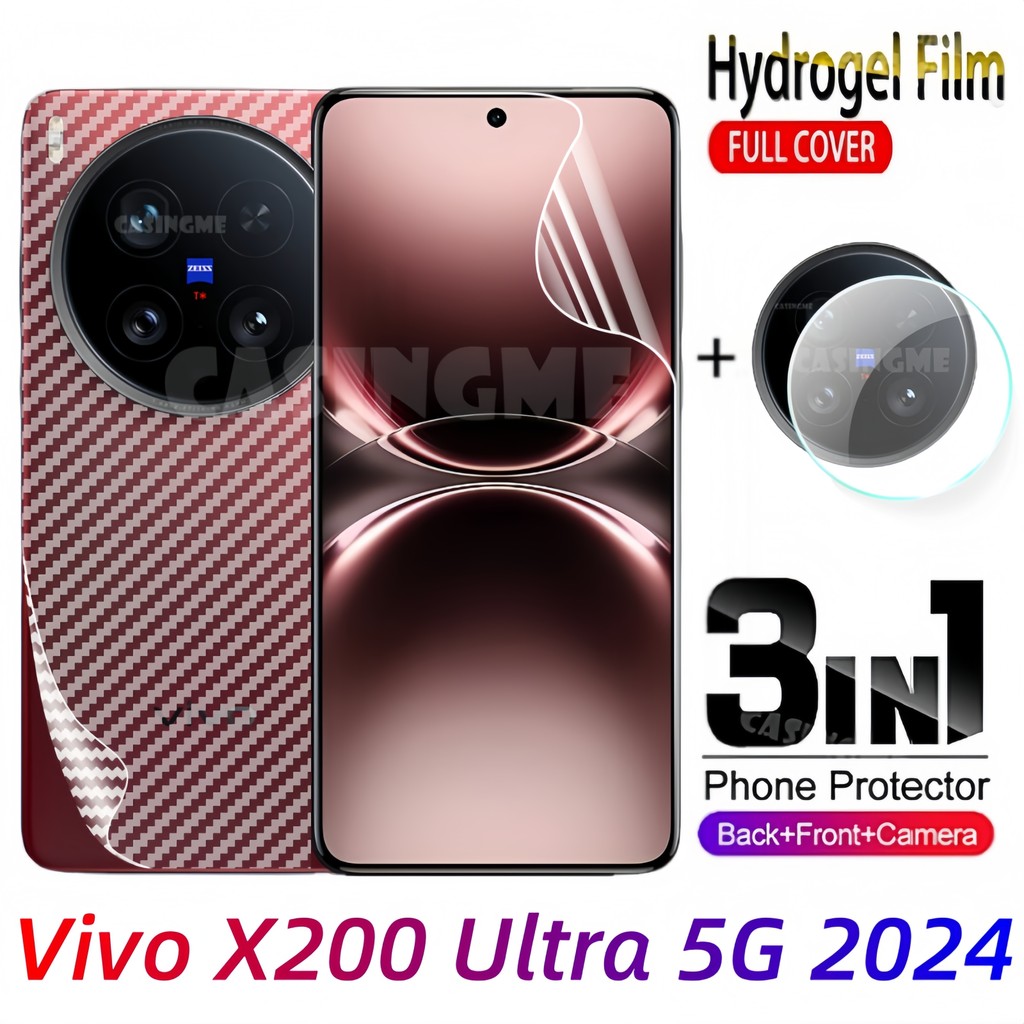 สําหรับ Vivo X200 Ultra 5G 2025 Full Cover Hydrogel ฟิล์มสําหรับ Vivo X200Ultra x 200 Ultra 200x 5G 