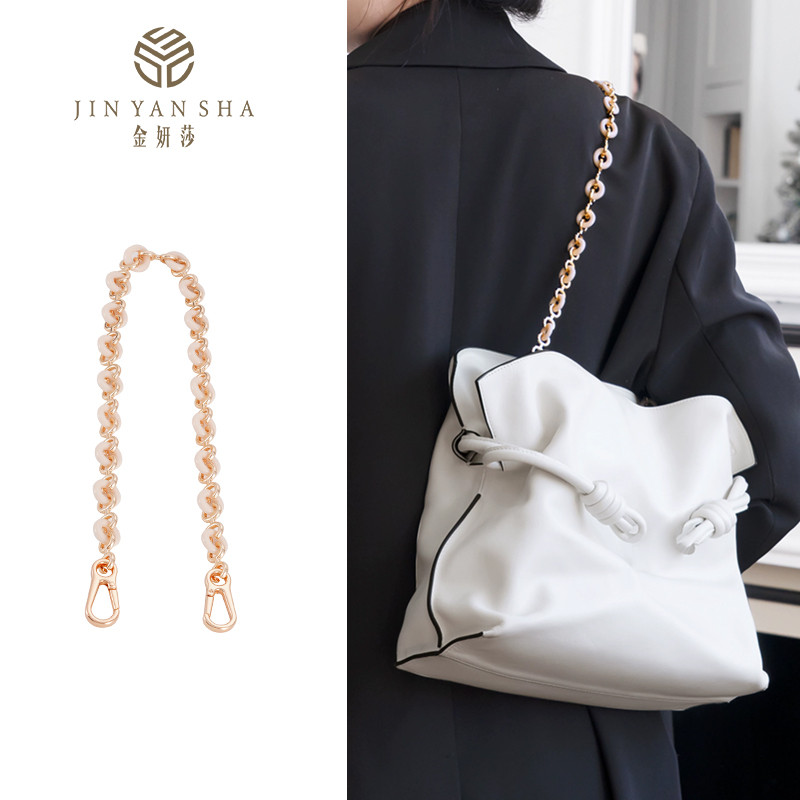 เหมาะสําหรับ loewe loewe Lucky Bag Bag Bag Donut Chain Modified Geometric Bag Shoulder Strap Underar