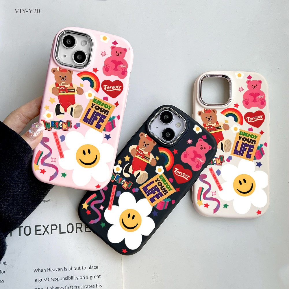เคส For VIVO Y20 Y21 Y02A Y12S Y12A Y100 Y27 Y27S Y36 Y17 Y15 Y12 Y15S Y17S Y19 Y22 Y50 Y33S Y33T Y35 V15 V27 V30 5G PD