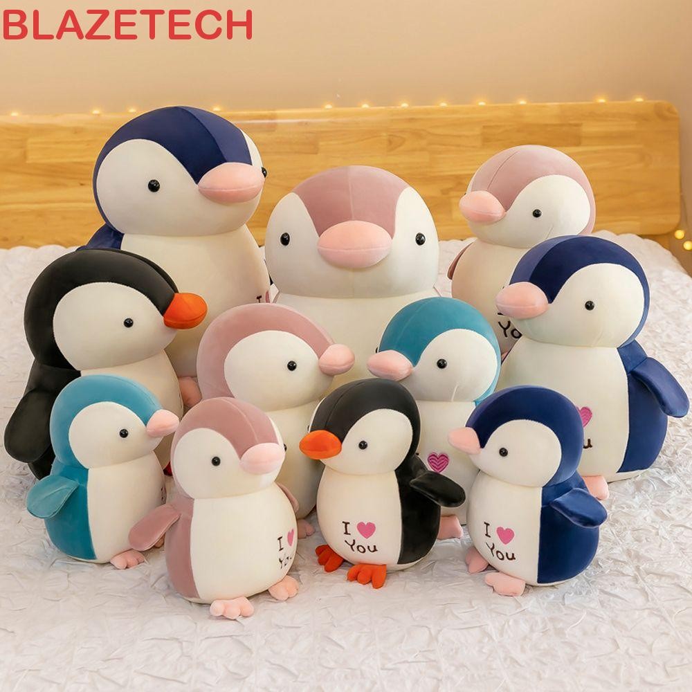 บลูเซเทค เพนกวินยัดตุ๊กตานุ่มของเล่นของขวัญวันเกิดน่ารักเพนกวินตุ๊กตาเด็กน่ารักตกแต่งบ้านเอาใจตุ๊กตาตุ๊กตาสัตว์
