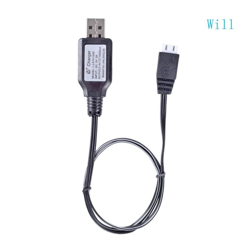 7.4v Charger 2000mA /1000mA/500mA XH-3P 2S Li-ion Electric RC Toys Aircraft Car