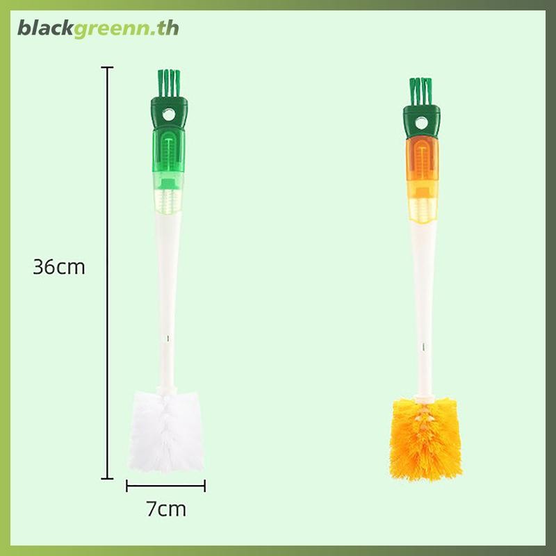 บรี 5 ใน1 ชุดแปรงขวดการ์ตูนด้ามยาวบ้านมัลติฟังก์ชั่แปรงถ้วยแปรงทําความสะอาดอุปกรณ์ทําความสะอาดห้องครัว. - รูปที่ 3