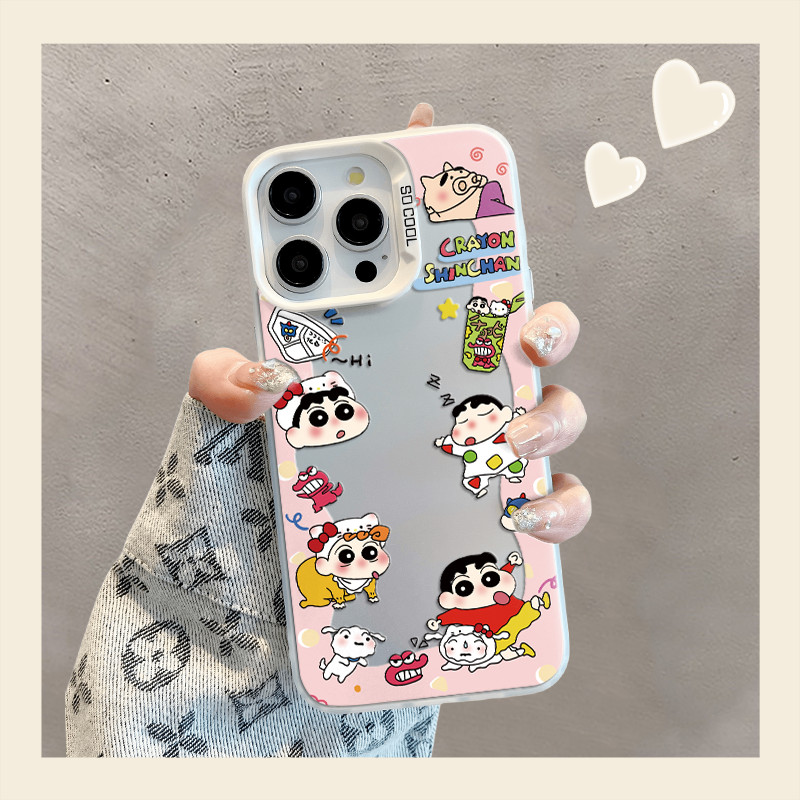 เคส Shinchan สำหรับ Vivo Y17 Y12 Y12S Y30 Y7S Y50 Y100 S10 S10E V23E V23 V25 V27 V29 X60 X70 X80 X90