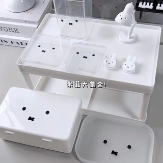 Miffy Emoticon Transfer Sticker สุดน่ารักสติกเกอร์ไม่มีรอยต่อ diy Cuckoo Box Cup Pinch Happy Random Sticker Sticker