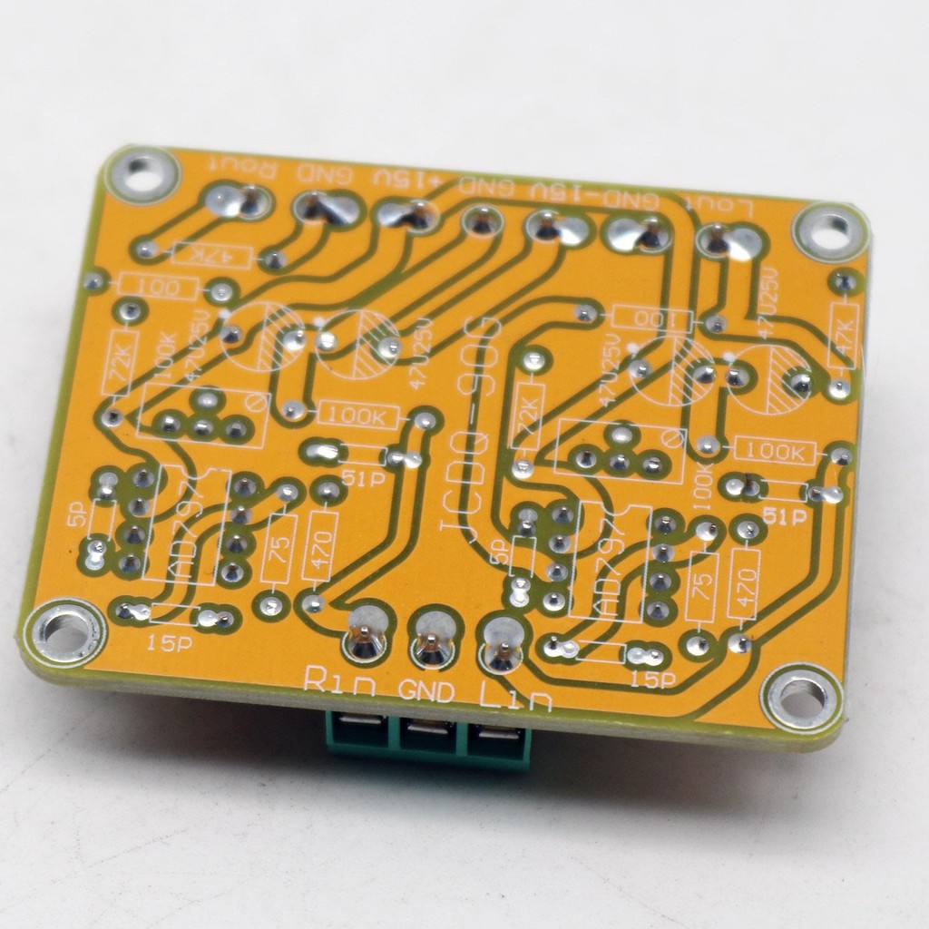 HIFI NE5534 DC บัฟเฟอร์สเตอริโอ op-amp Preamp Preamplifier แผงวงจรสนับสนุน OPA627 AD847 AD797 OPA637 เดี่ยว op amp เสียง ราคา ถูกที่สุด ดีลบีเคเค แกลเลอรีภาพที่ 6