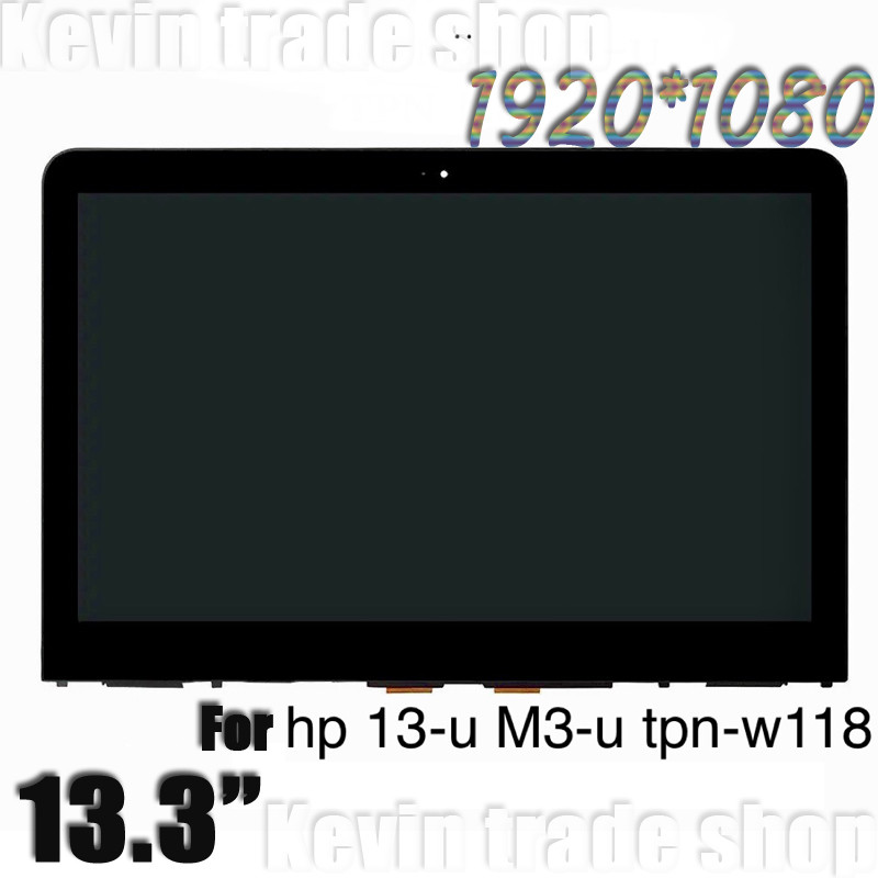 13.3 Matrix สําหรับ HP Pavilion X360 13-U 13U 13-U119TU M3-U Series กรอบ 856018-001 หน้าจอ LCD Scree
