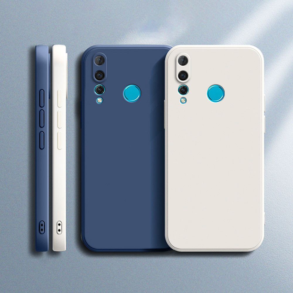 เคสโทรศัพท์ต้นฉบับสําหรับ Huawei Y6P Y7P 2020 P40 lite E Y9 Prime 2019 P สมาร์ท Z ป้องกันกล้องซิลิโค
