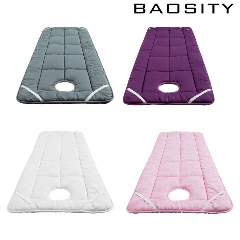 [Baosity] Beauty Salon Sheets Bed Sheets with Face Breath Hole Professional Massage Table Bed Sheet 