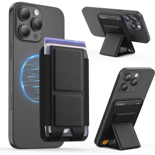 GONEZ สําหรับกระเป๋าสตางค์พร้อมขาตั้ง,ผู้ถือบัตรแม่เหล็กสําห…