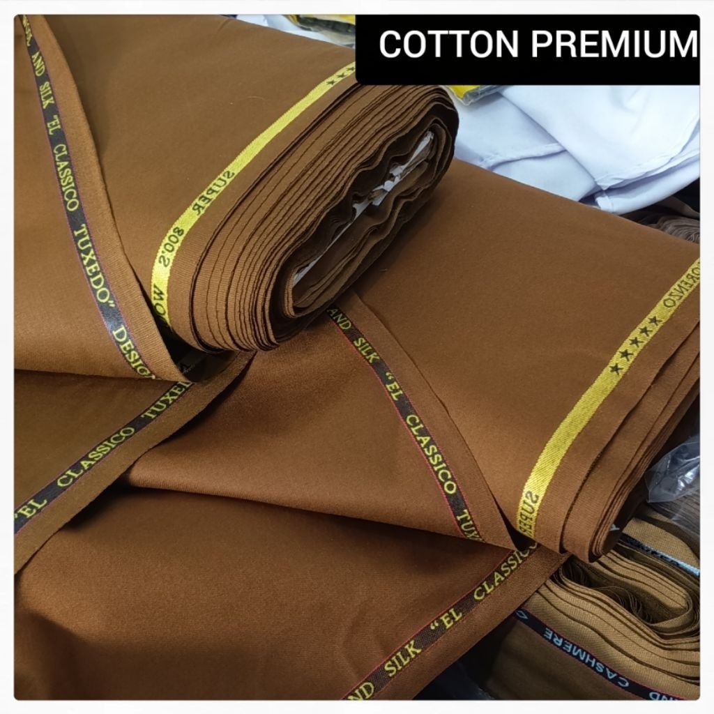 KATUN Khaki ผ้าวูลและผ้าไหมพรีเมียมสุด ผ้าข้าราชการ วัสดุชุดข้าราชการภาค PNS PDH ASN ผ้าคอตตอนพื้นฐา
