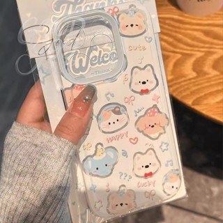 GOOD🔥น่ารักลูกแมวลูกสุนัขเข้ากันได้เคสไอโฟน 11 16 15 Pro Max…