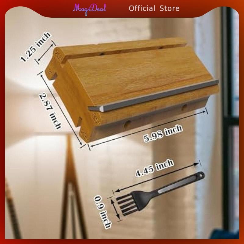 [MAGIDEAL] 3 in 1 Guitar Bass Fret End Dressing Fret Guitar Fret Sanding Block สําหรับเบส ราคา ถูกที่สุด ดีลบีเคเค แกลเลอรีภาพที่ 4