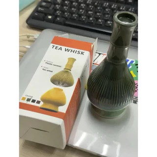 พร้อมส่ง แปรงชงชาเรซิ่น แปรงชงชาเขียวมัทฉะ ตีผงชา แปรงชงชา ตะกร้อมัทฉะ ที่ตีชาเขียวมัทฉะ ตีผงละเอียด เกรดอาหาร