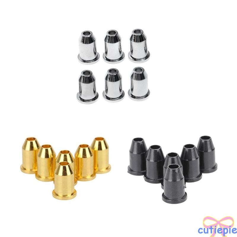 Cutie Mounting Buckle ผ่าน Body Ferrules Bushing กีตาร์เครื่องดนตรีชิ้นส่วน