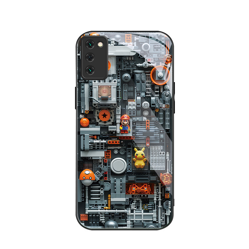 สําหรับ Samsung Galaxy S20 FE & Samsung S20 FE 5G & Samsung S20 FE 2022 , บล็อกตัวต่อ, บุคลิกภาพอินเทรนด์, เคสป้องกันโทรศัพท์ป้องกันการตก