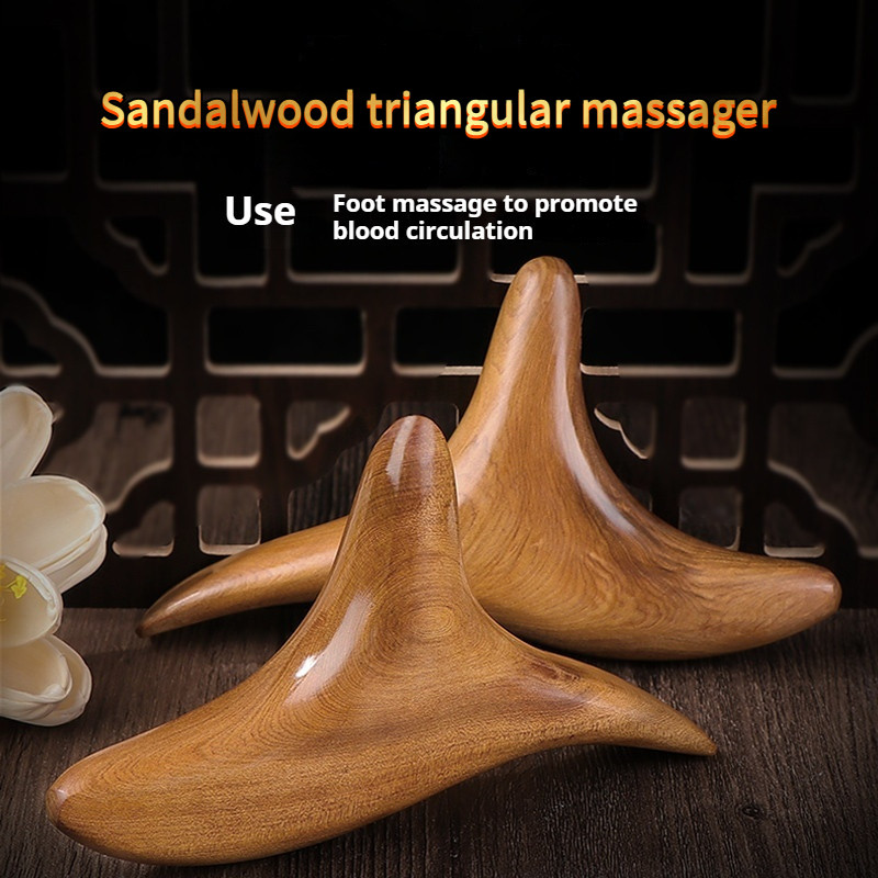 ไม้กดจุดนวด Gua Sha เครื่องมือ น้ำยาระบายน้ำเหลืองแบบมืออาชีพ เครื่องมือนวดบำบัดไม้สำหรับหลัง ขา มือ หน้า B8N4