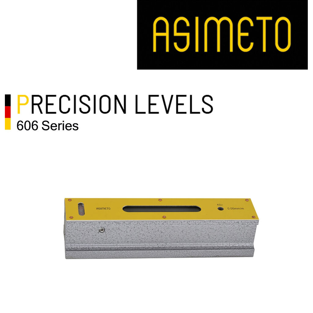 Asimeto ระดับน้ำตั้งเครื่องจักร PRECISION STRAIGHT LEVELS