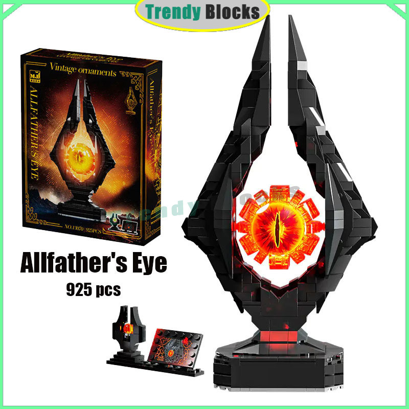 13070 Eye of Sauron Building Blocks Lord of the Rings:Barad-dur Dark Tower ของเล่นของขวัญสําหรับชาย