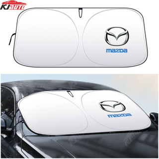 Mazda พับบังแดดกระจก Sun Visor รถ Sun Protection UV Blocking…