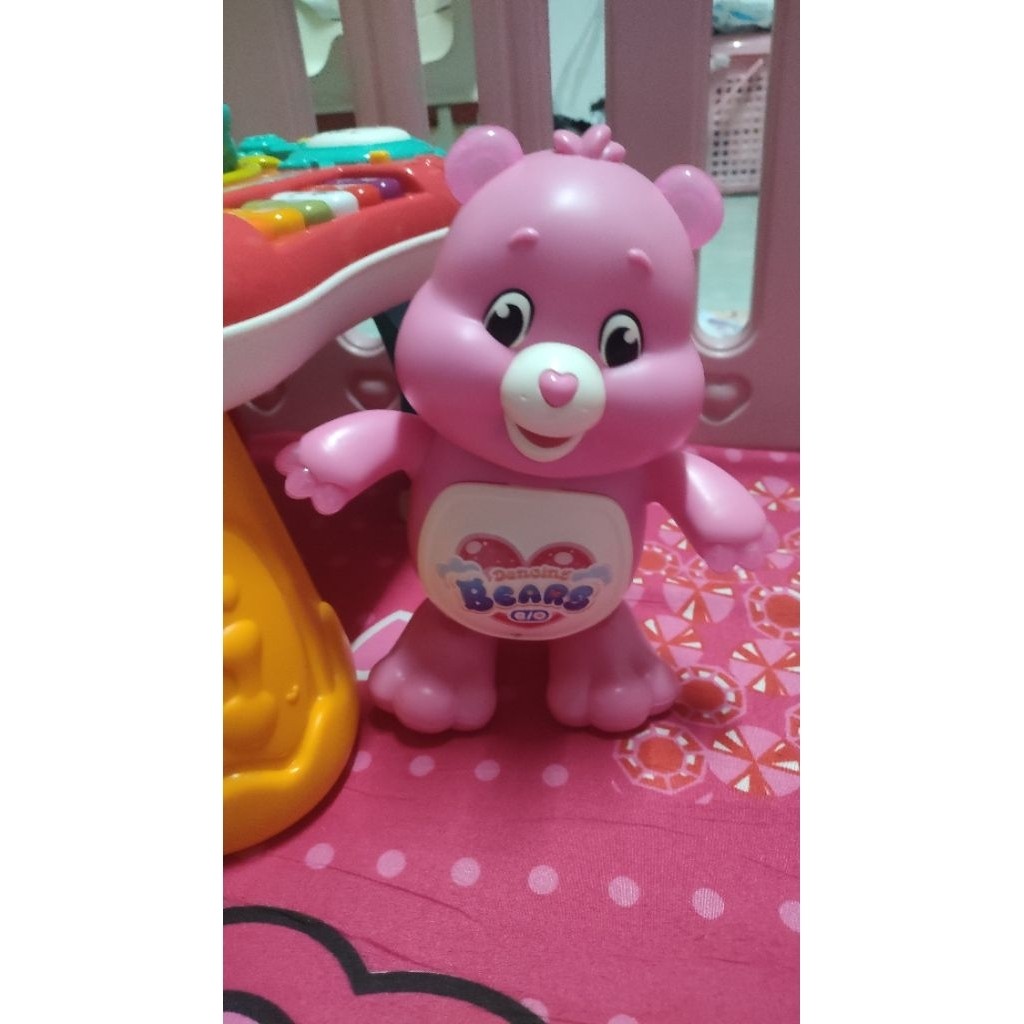 Dancing Bears ของเล่นมีเสียงเพลง หมีเต้น โยกได้ มีไฟ พร้อมส่ง มีสีฟ้า กับสีชมพู ของเล่นเด็ก ราคา ถูกที่สุด ดีลบีเคเค แกลเลอรีภาพที่ 2