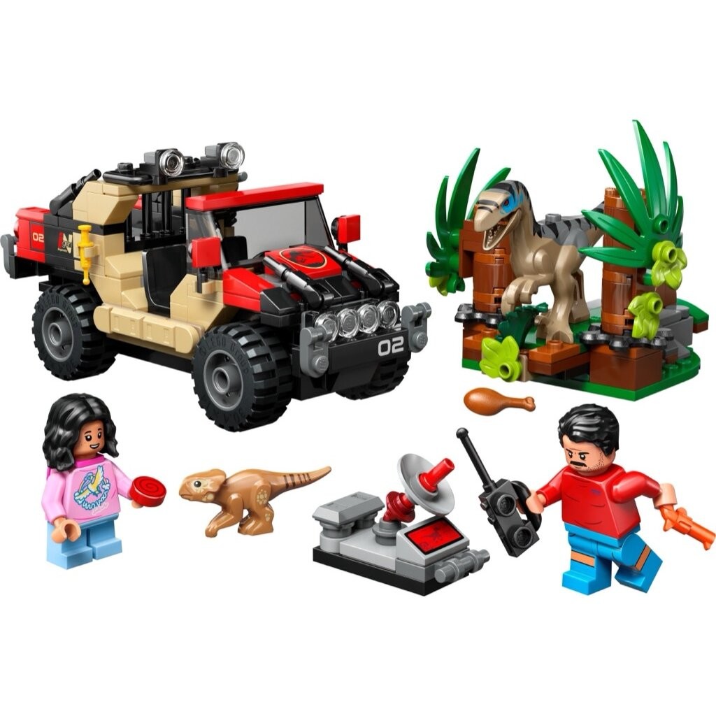 เลโก้ LEGO Jurassic World 76972 Raptor Off-Road Escape ราคา ถูกที่สุด ดีลบีเคเค แกลเลอรีภาพที่ 7