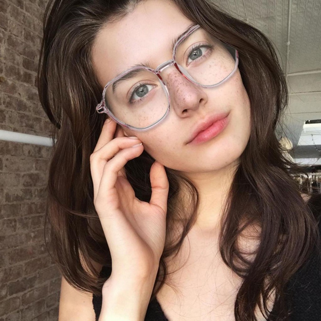 แว่นตาเลนส์ออโต้ เปลี่ยนสีได้ กรองแสงสีฟ้า UV400 +0.5-+4.00ใส่สบาย น้ำหนักเบา ใส่ได้0367B