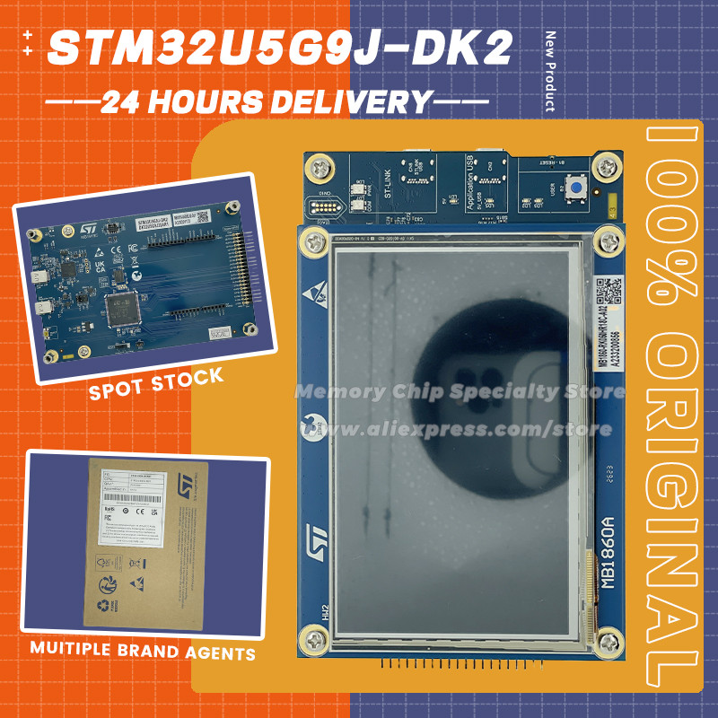 1ชิ้น/ล็อต! STM32U5G9J-DK2 STM32U5G9ZJT6Q ไมโครคอนโทรลเลอร์ MCU Discovery suite ใหม่