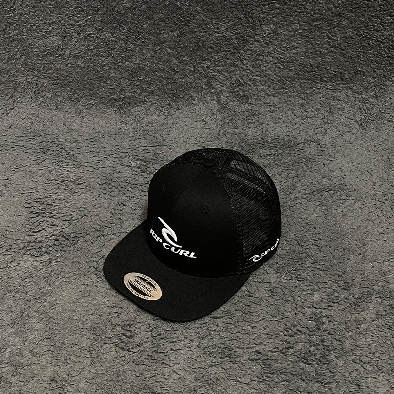RIPCURL Baseball Cap Surfing Extreme Sports Flat Brim Mesh Hat Outdoor Breathable Duckbill Cap