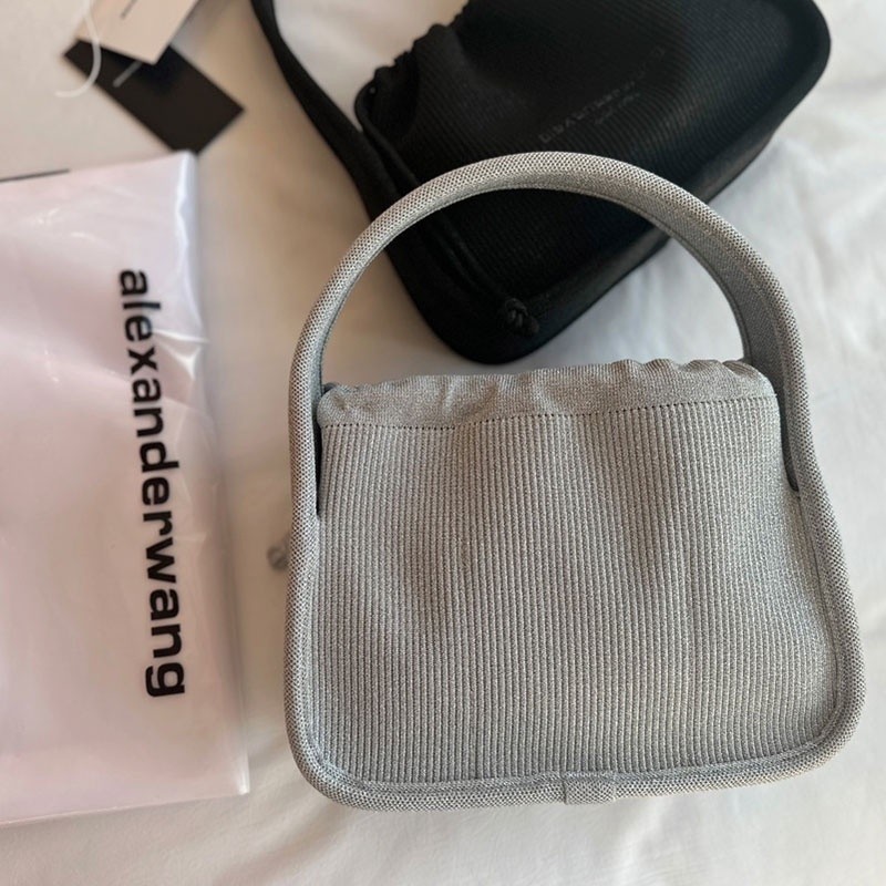 2024 นางสาว. กระเป๋ารักแร้ถัก Alexander Wang สไตล์และอเนกประสงค์ Han