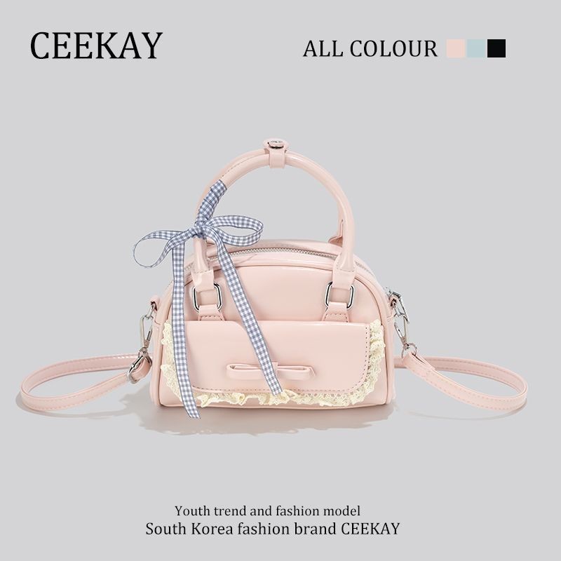 CEEKAY小众保龄球枕头包高级感小包包女新款波士顿斜挎包CEEKAY niche bowling pillow bag high20250612