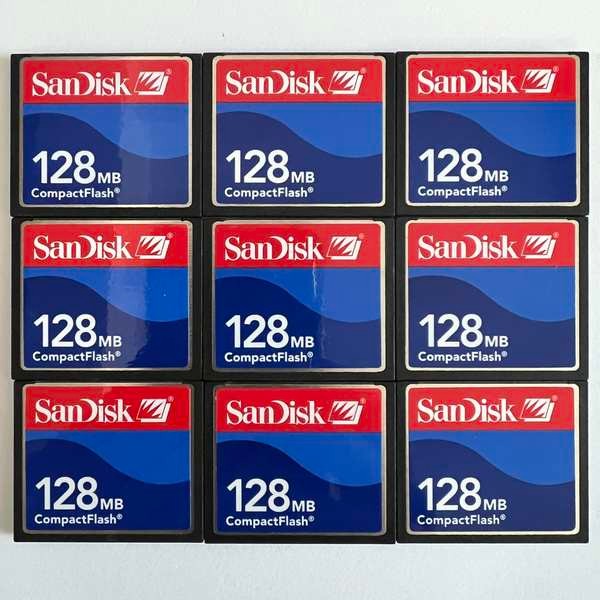 sdcard แท้ sdcard Sandi CF 128M อุปกรณ์อุตสาหกรรมการ์ดหน่วยความจํา CNC เครื่องมือเครื่อง CNC ศูนย์กา