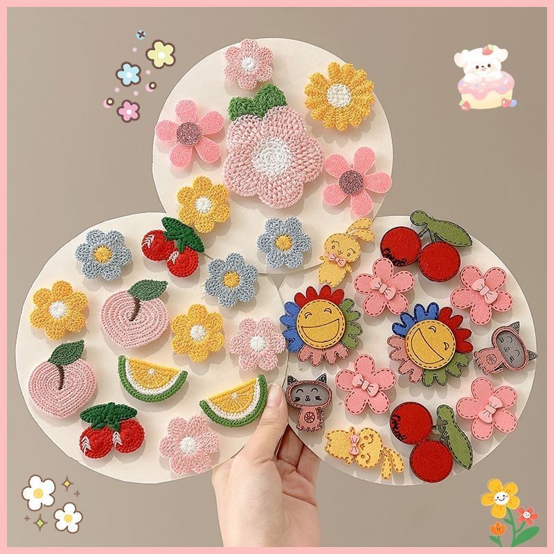 เครื่องประดับผม Velcro การ์ตูนน่ารักสำหรับเด็ก