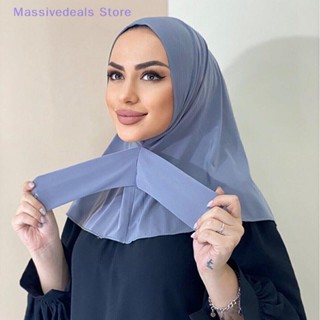 Massivedeals ใหม่ Jersey Hijab Undercap Hijab สําหรับผู้หญิง…