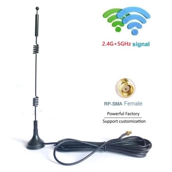 Wifi Antenna 2.4G+5GHz 12dBi High Gain Signal Booster
