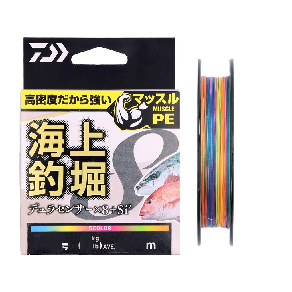 DAIWA PE Line UVF Marine Fishing Durascensor x8 + Si2 3-6 60