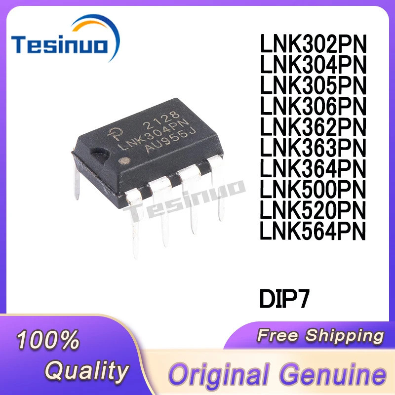 1-5PCS LNK302PN LNK304PN LNK305PN LNK306PN LNK362PN LNK363PN LNK364PN500PN LNK520PN LNK564PN DIP7 ชิ