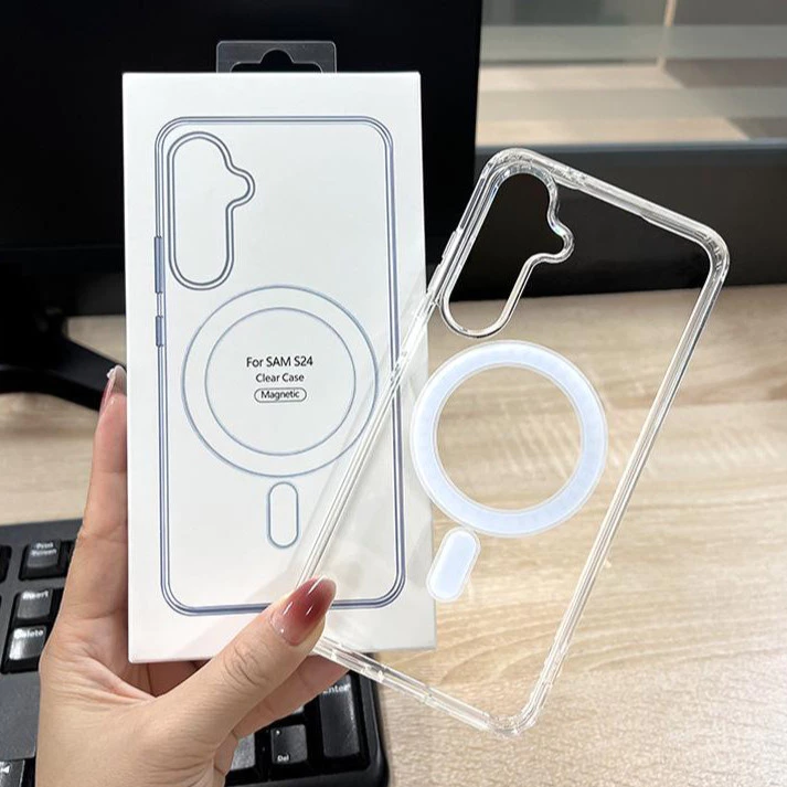 เคสโทรศัพท์ชาร์จแม่เหล็กไร้สาย for Samsung Galaxy A57 A37 A56 5G A16 A36 A26 S26 S25 Ultra S22 S24 Plus S23 A17 A07 A54