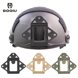 Booiu VAS หมวกกันน็อค Shroud Modular Bungee Wilcox L4 NVG Mount Adapter สําหรับ FAST MICH WENDY ยุทธวิธี Bulletproof หมวกกันน็อค NVG Brack