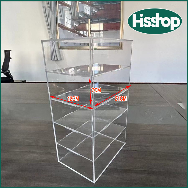 แสดง กรณี กล่อง 77242-77251 ไม่ต้องประกอบ สูงหลายชั้น 7ซม ตู้โชว์