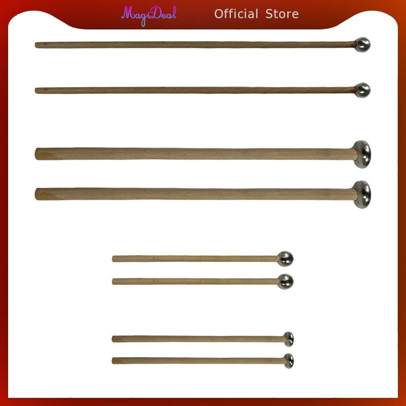 [MAGIDEAL] 2 ชิ้น Glockenspiel Mallet Vibraphone Mallets เริ่มต้น Xylophone Mallet Percussion Stick สําหรับ Marimba Percussion Woodblock