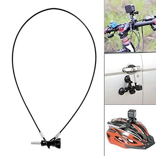 Smatree 60 cm Stainless Steel Tether Lanyard สายกันกล้องหล่นพร้อมน๊อต for GoPro / DJI / Insta360 By Aquapro thumbnail 6