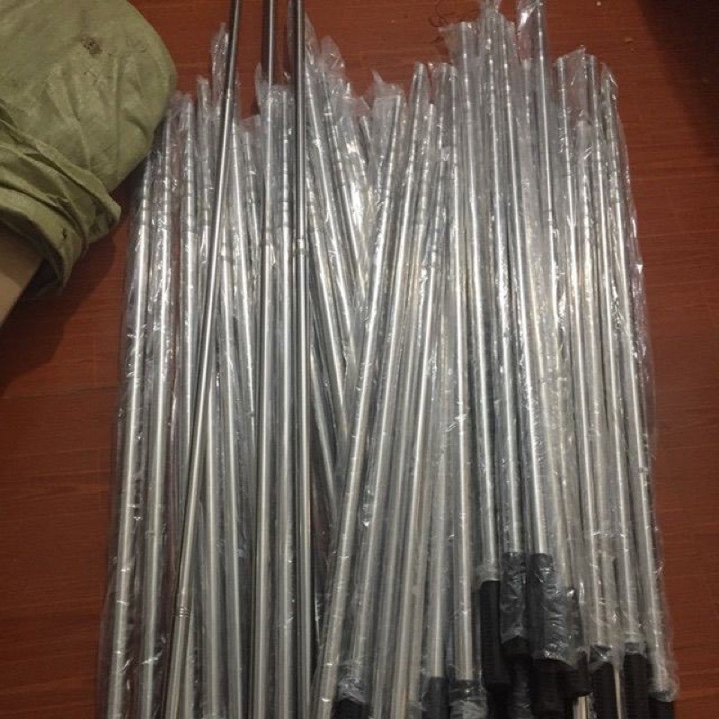 มัลติฟังก์ชั่น 3M ถึง 7M เสาสแตนเลสแบบพับเก็บได้พร้อมตะขอสําหรับกรงนกและเก็บผลไม้ Thunderov Store