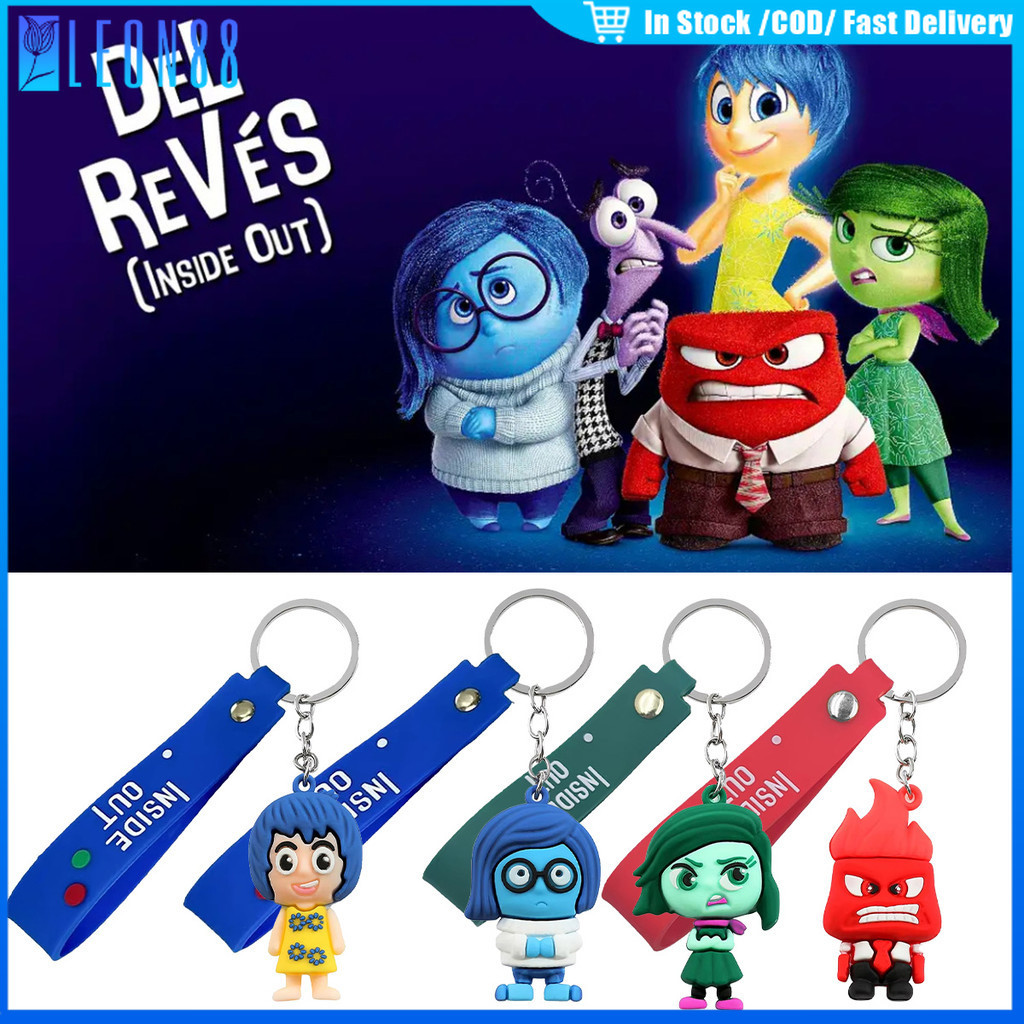 ของมาใหม่！Mind Agentพวงกุญแจ inside out  ตุ๊กตา ของเล่นของขวญห้อยกระเป๋า