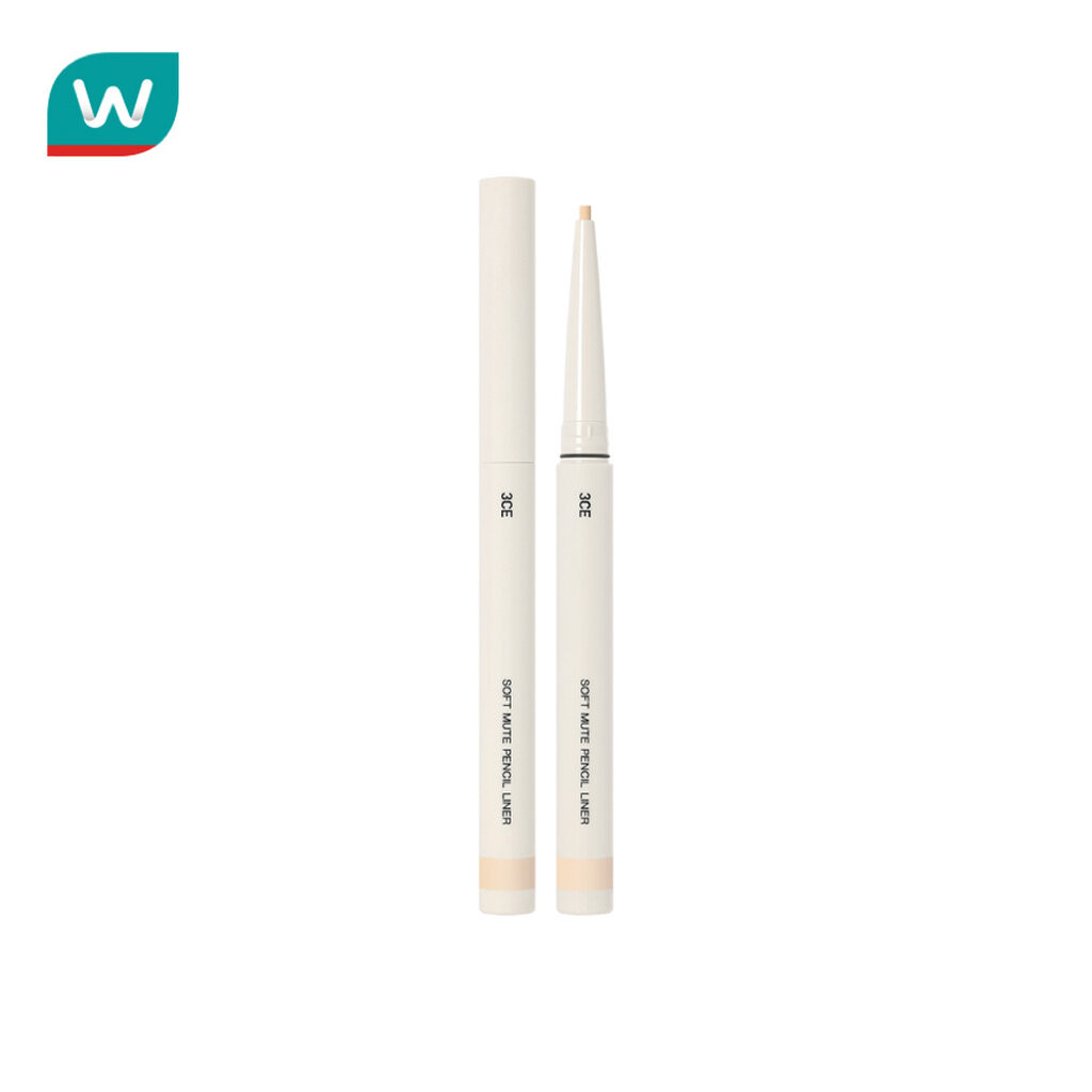 3CE ทรีซีอี ซอฟต์ มิวท์ เพนซิล ไลน์เนอร์ 0.1ก. มิลค์ นู้ด