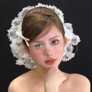 เจ้าสาว Headpiece ลูกไม้ฝรั่งเศส Fairy ความงามเจ้าสาวดอกไม้แ…