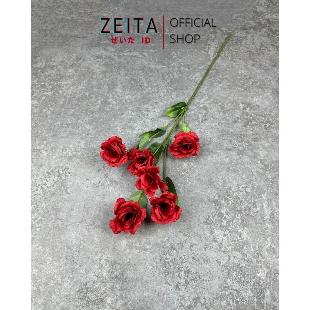 Zeita - C65 BELL (x6) ดอกไม้ระฆังผ้าไหม 79CM ARTIFICIAL FLOWERS ROOM DECORATION HOME OFFICE STUDIO
