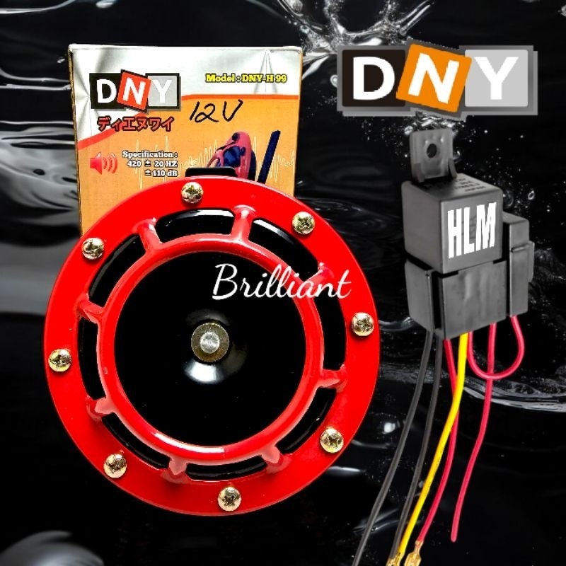 Vip3 * DNY - แตรเดี่ยว Supertone - 12v / 24v